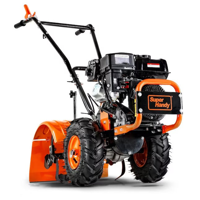 SuperHandy 7HP Rear Tine Gas Tiller 209-cc 16-in Rear -Tine Counter-rotating Tiller